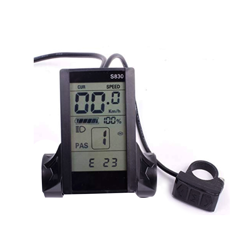 YF-S830 LCD display with waterproof and standard connector for Electric Bike