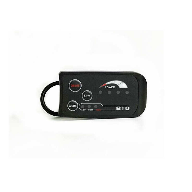 YF-LED810 display with waterproof and standard connector for Electric Bike