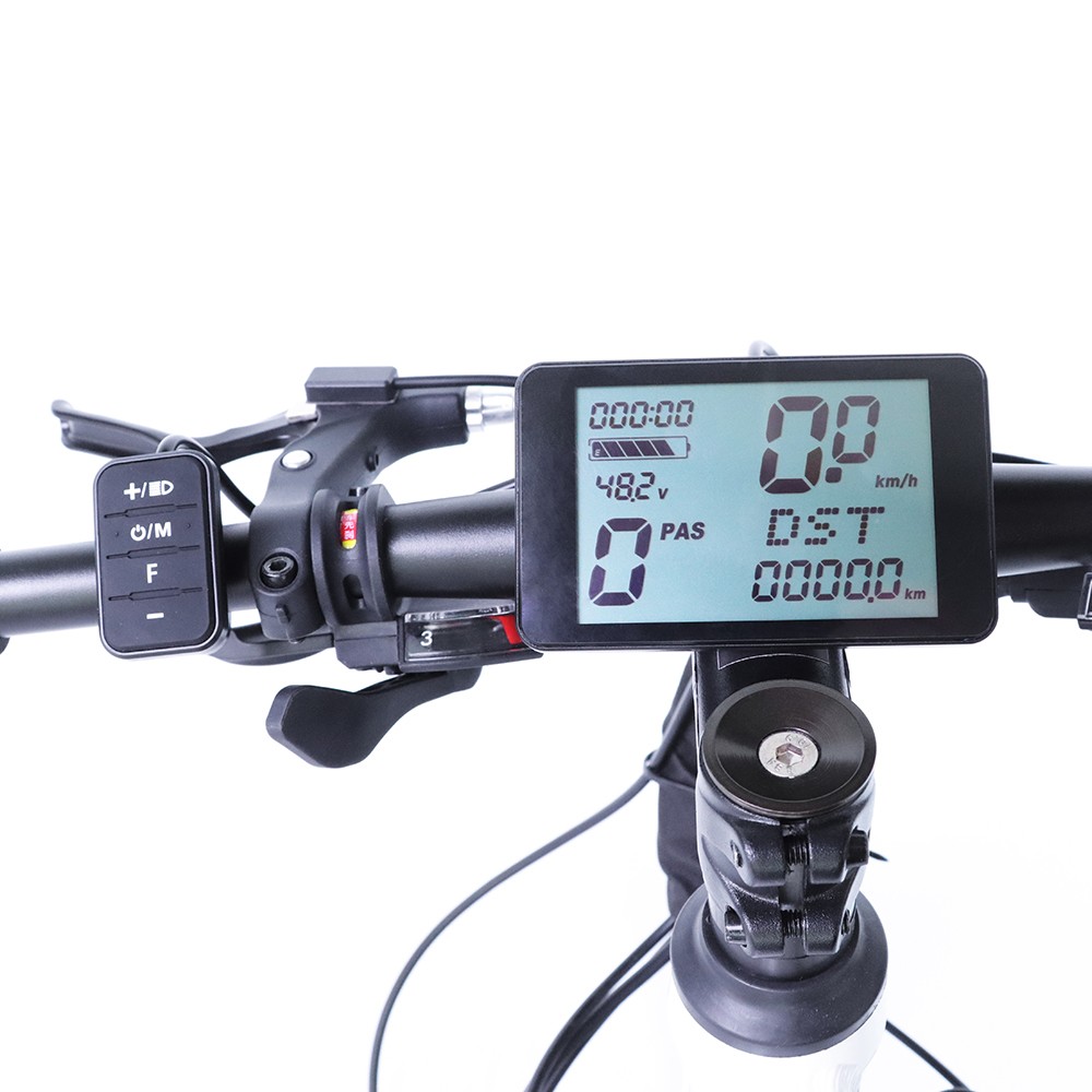 48V-72V LCD Display Meter Control Panel For EBike & Electric Scooter – 6PIN Interface
