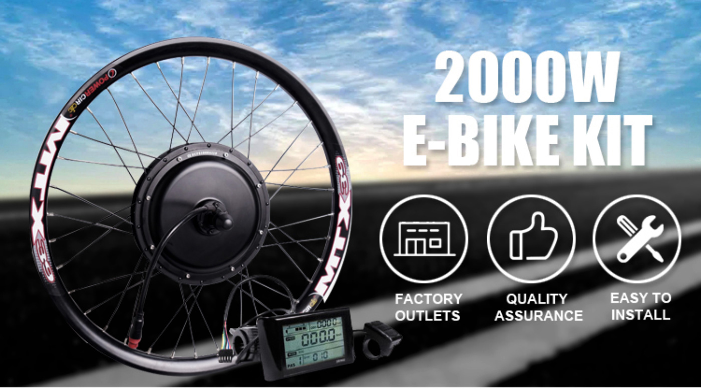 2000 watt electric bike kit