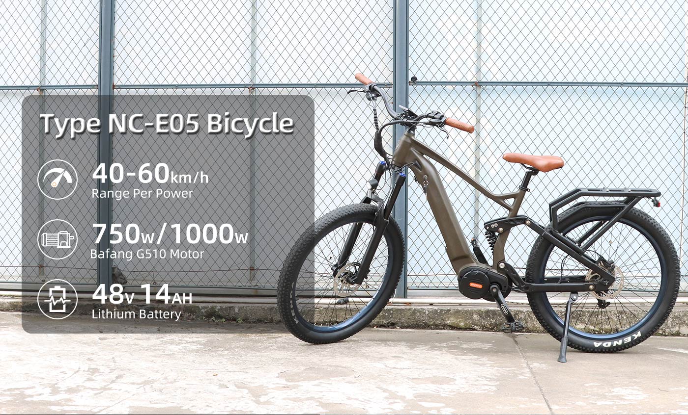 48v 750w 1000w mid drive motor electric bike
